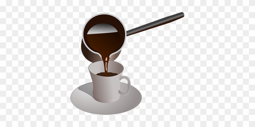 Kaffee Pokal Servieren Frühstück Gießen Sc - Turkish Coffee Clipart #230467