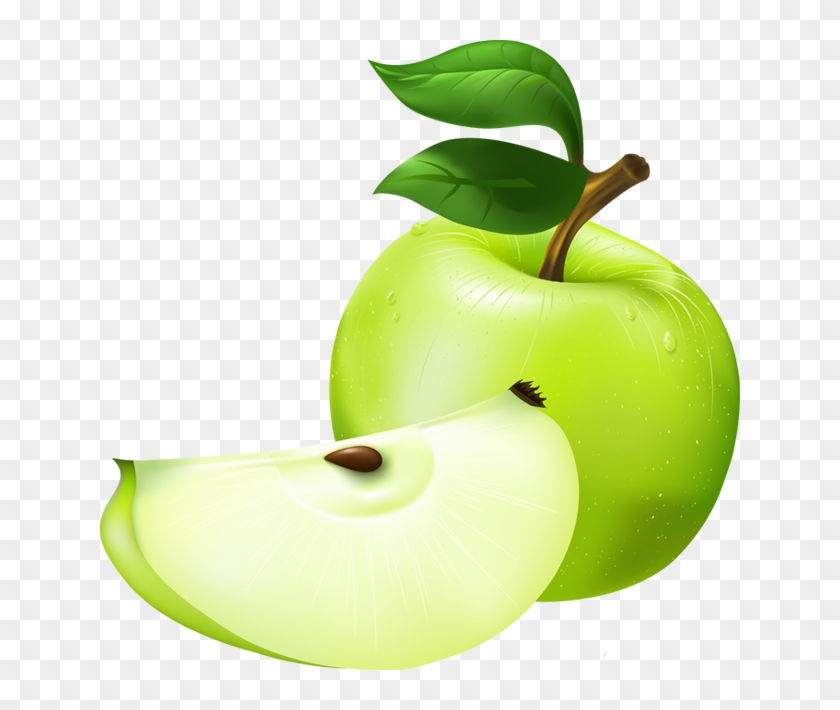 Green Apple Clipart - Green Apple Png #230927
