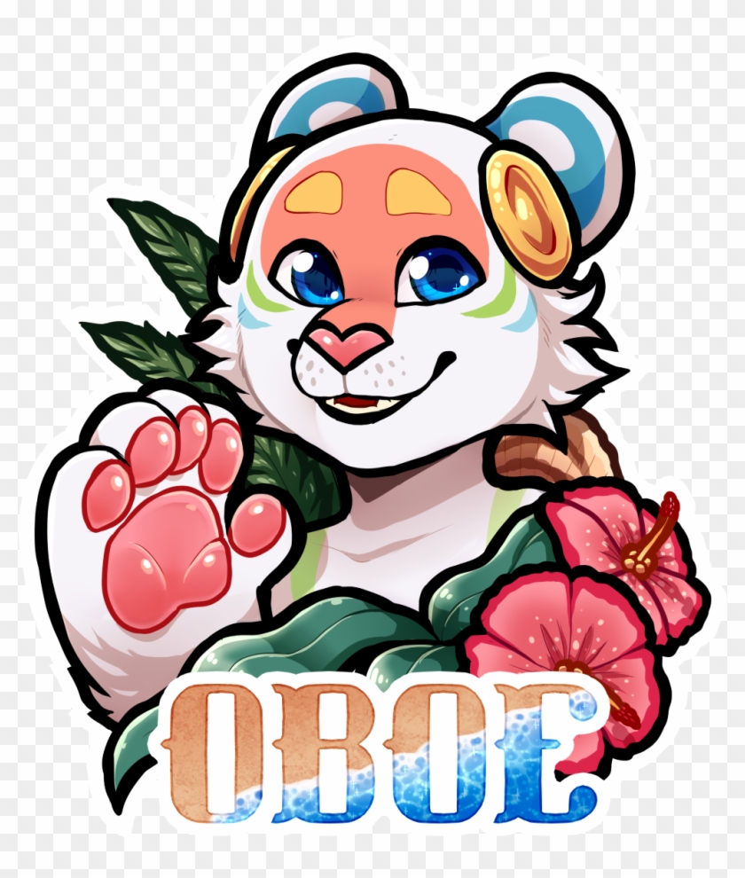Oboe Badge - Cartoon #1458351