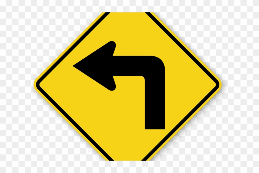 Curve Clipart Road Sign - Traffic Signs No Background #1458373