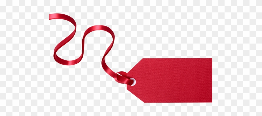 Red Gift Tag - Red #1458885