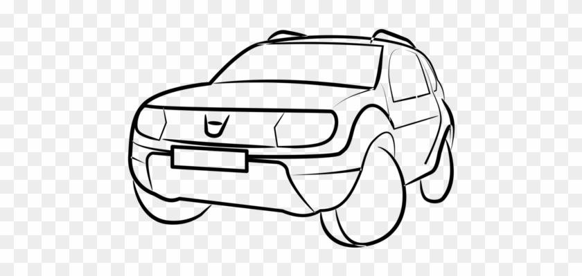 Renault Master Dacia Duster Car - Dacia Duster Clipart #1459033
