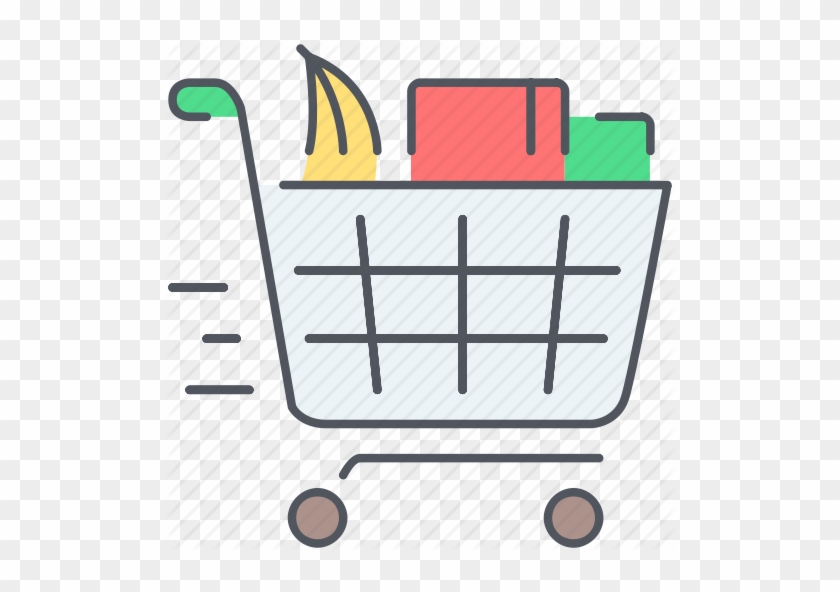 Clip Art Transparent Stock Shop Until You Drop By Zlatko - Shopping Cart #1459231