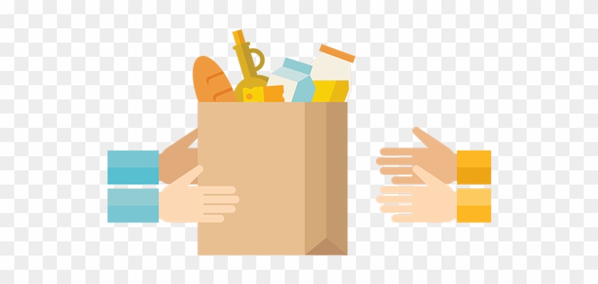 Svg Black And White Shophero Grocery E Commerce And - Grocery Home Delivery Png #1459239
