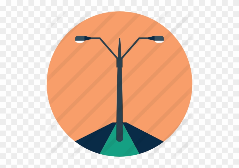 Lamppost Free Icon - Street Light Icon Png #1459256