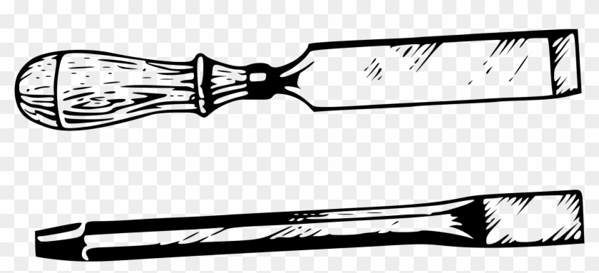 File Chisels Psf Svg - Drawing Of A Chisel #1460186