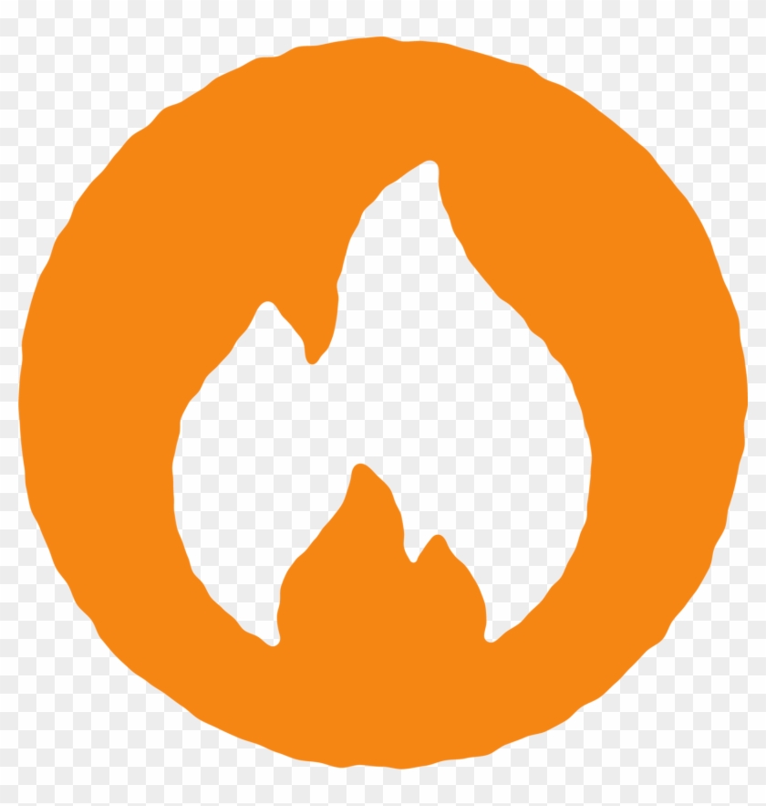Clipart Restaurant Family Dinner Time - Orange Location Icon Png #1460301