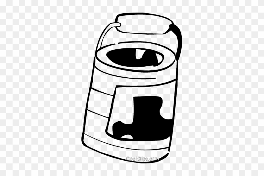 Paint Can Royalty Free Vector Clip Art Illustration - Paint Can Royalty Free Vector Clip Art Illustration #1460520