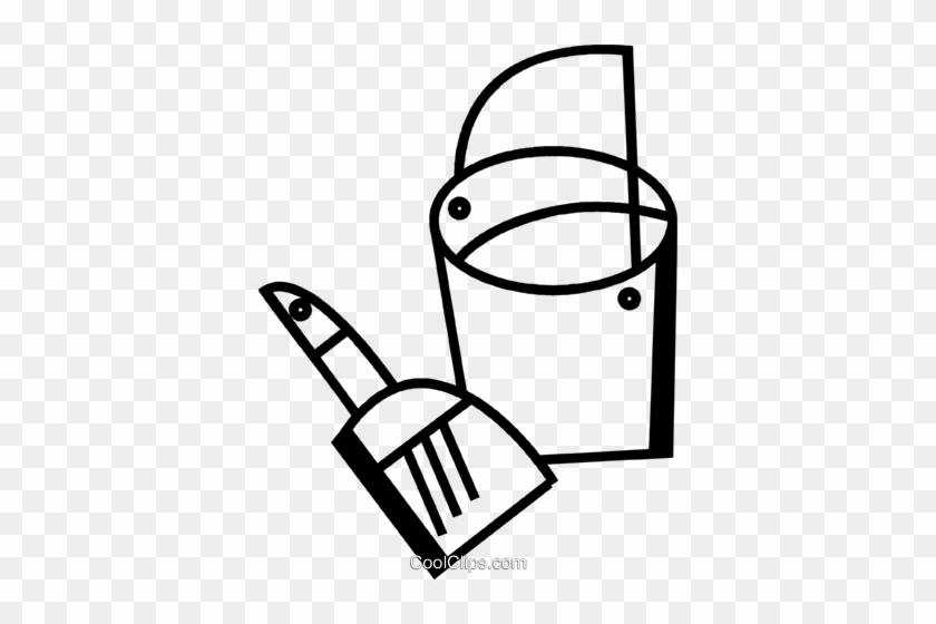 Paint Cans Royalty Free Vector Clip Art Illustration - Paint Cans Royalty Free Vector Clip Art Illustration #1460528