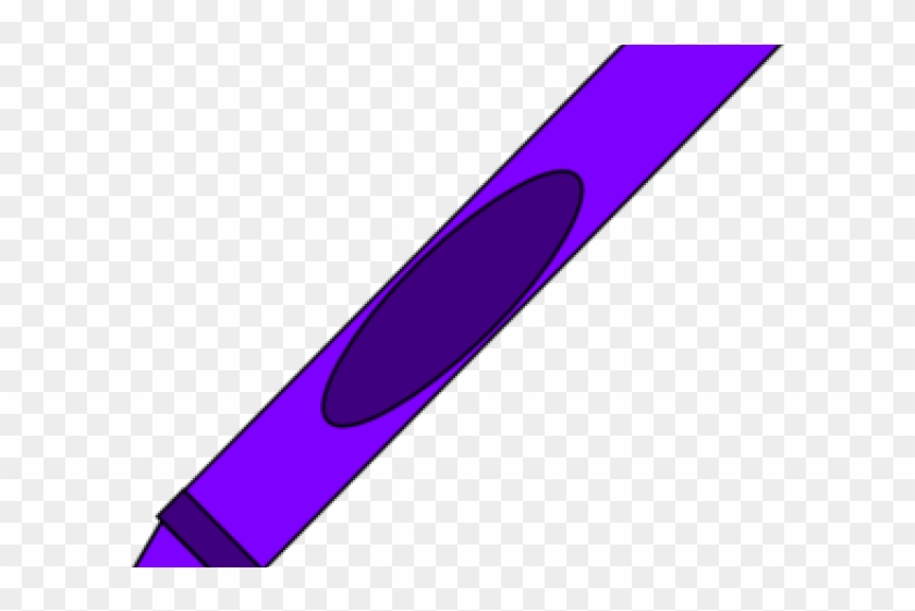 Violet Clipart 2 Crayon - Violet Clipart 2 Crayon #1460555