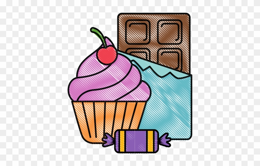 Candies Drawing Chocolate Bar Png Freeuse Download - Candy #1461427