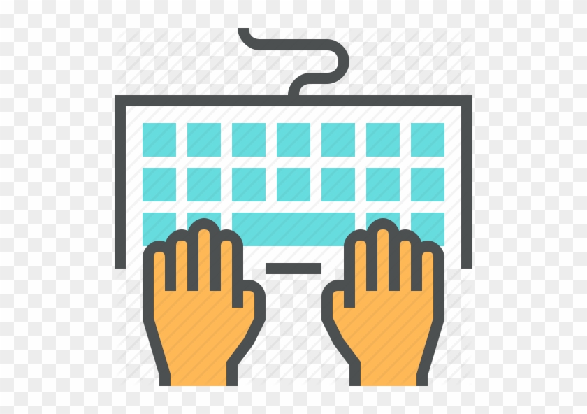 Typing Icon Clipart Computer Keyboard Computer Icons - Data Entry Png #1461611