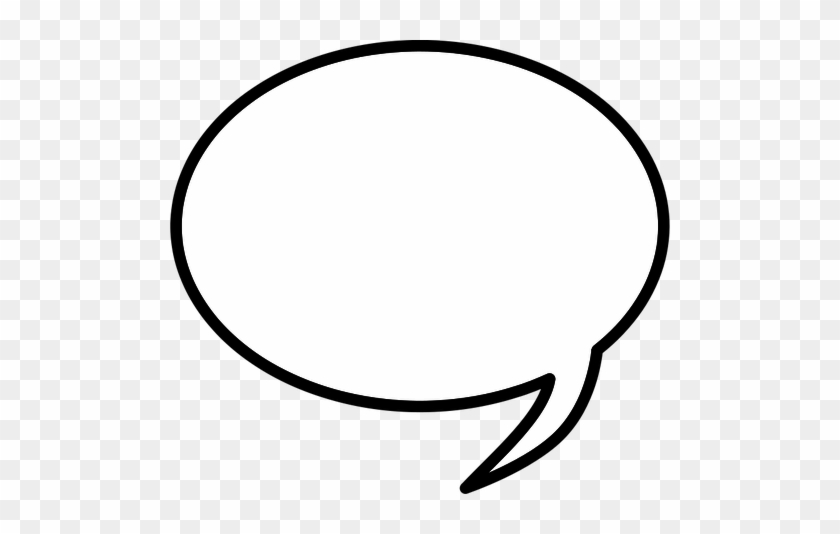 Large Comic Conversation Bubble Vector Image Public - Comic Text Cloud Png #1462678
