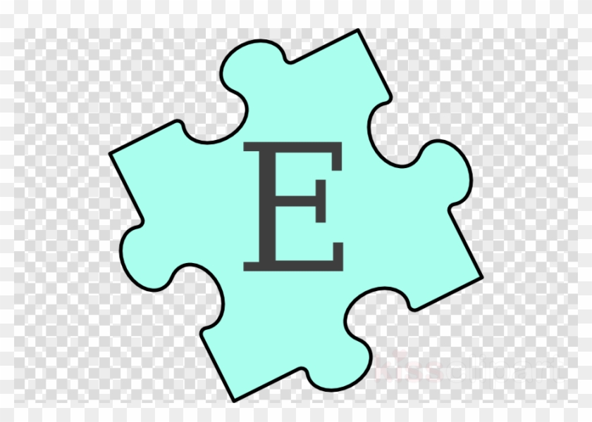 Puzzle Piece E Clipart Jigsaw Puzzles Clip Art - Kakao Friends Stickers Png #1462867