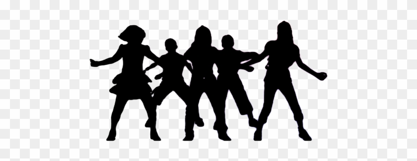 Worship Vector Dancing Crowd - Group Dance Vector Png #1464353