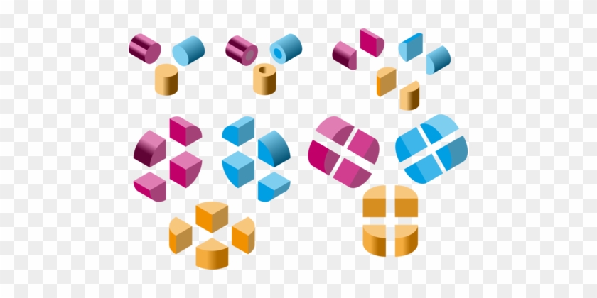 Shape Line Isometric Projection Grid Computer Icons - Clip Art #1465312