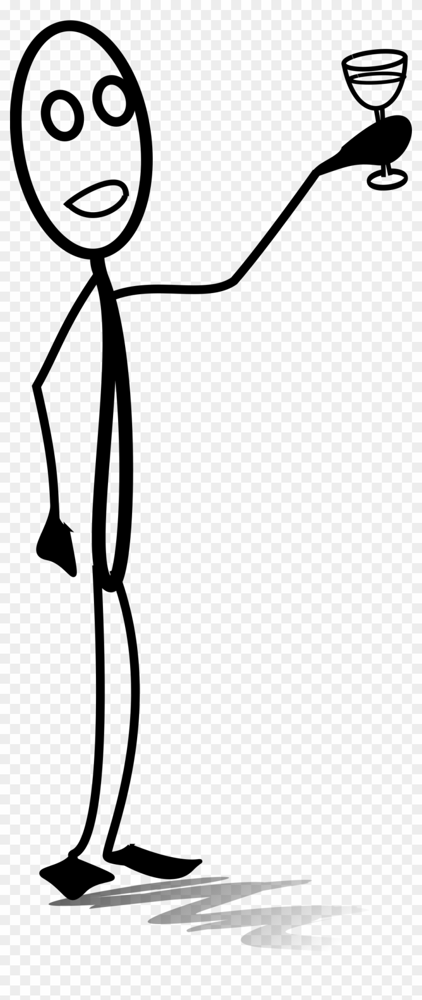 Drinking A Toast Clipart - Drinking A Toast Clipart #1465998