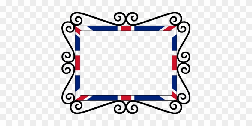 Union Jack Borders And Frames National Flag United - Union Jack Page Border #1466772