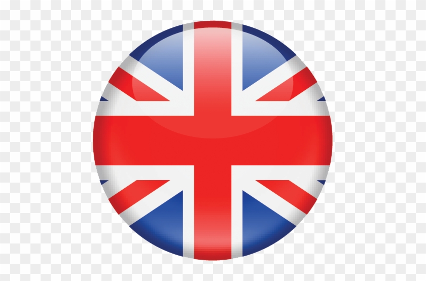 Uk Flag Round Png #1466785