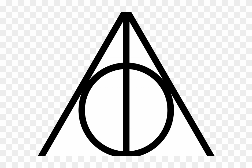 Harry Potter Clipart Ico - Deathly Hallows Symbol #1466925