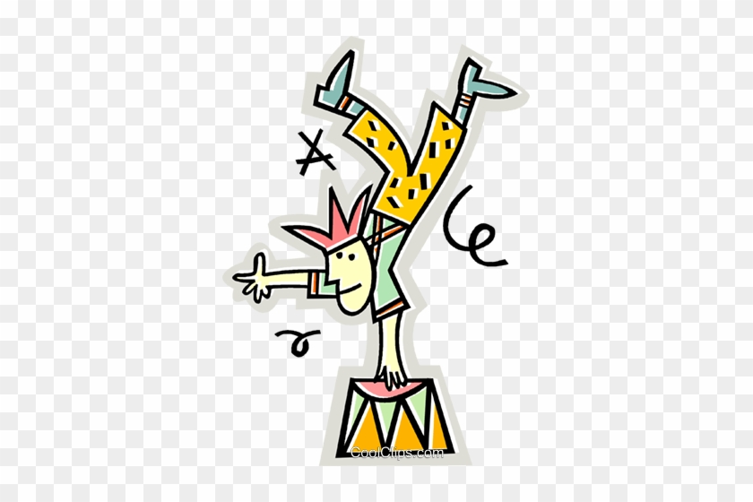 Balancing Act Royalty Free Vector Clip Art Illustration - Balancing Act Royalty Free Vector Clip Art Illustration #1467057