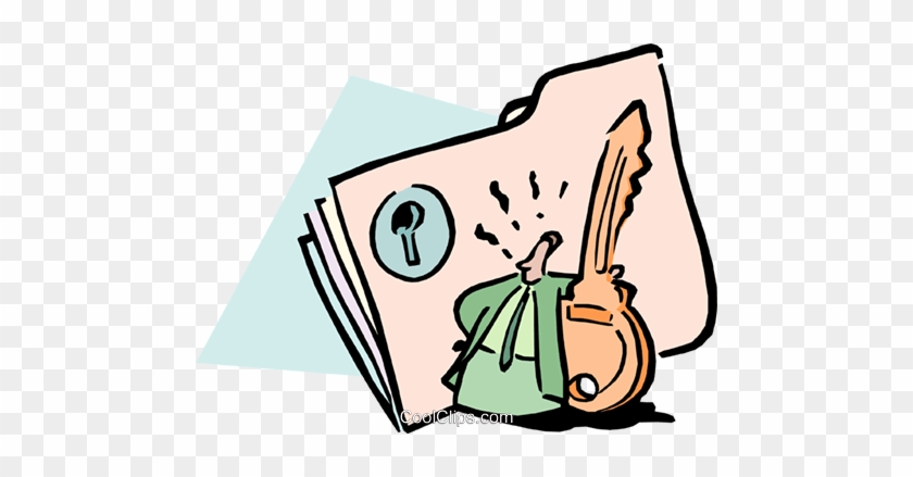 The Key To Success Royalty Free Vector Clip Art Illustration - The Key To Success Royalty Free Vector Clip Art Illustration #1467144
