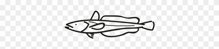 Cape Hake - Line Art #1467995