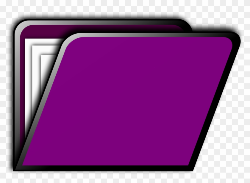 Computer Icons Directory Download Document File Folders - Dossier Violet #1468745