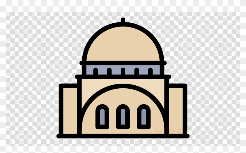 Judaism Temple Clipart Stephen Wise Free Synagogue - Synagogue Clip Art #1469179