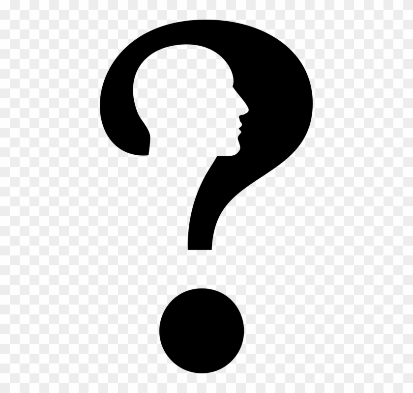 Transparency Is Everything, Right - Head With Question Mark #1469273