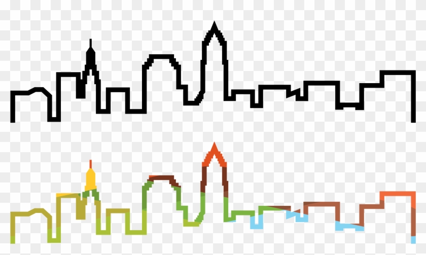 Cleveland Skyline Illustration - Cleveland Skyline Illustration #1470417