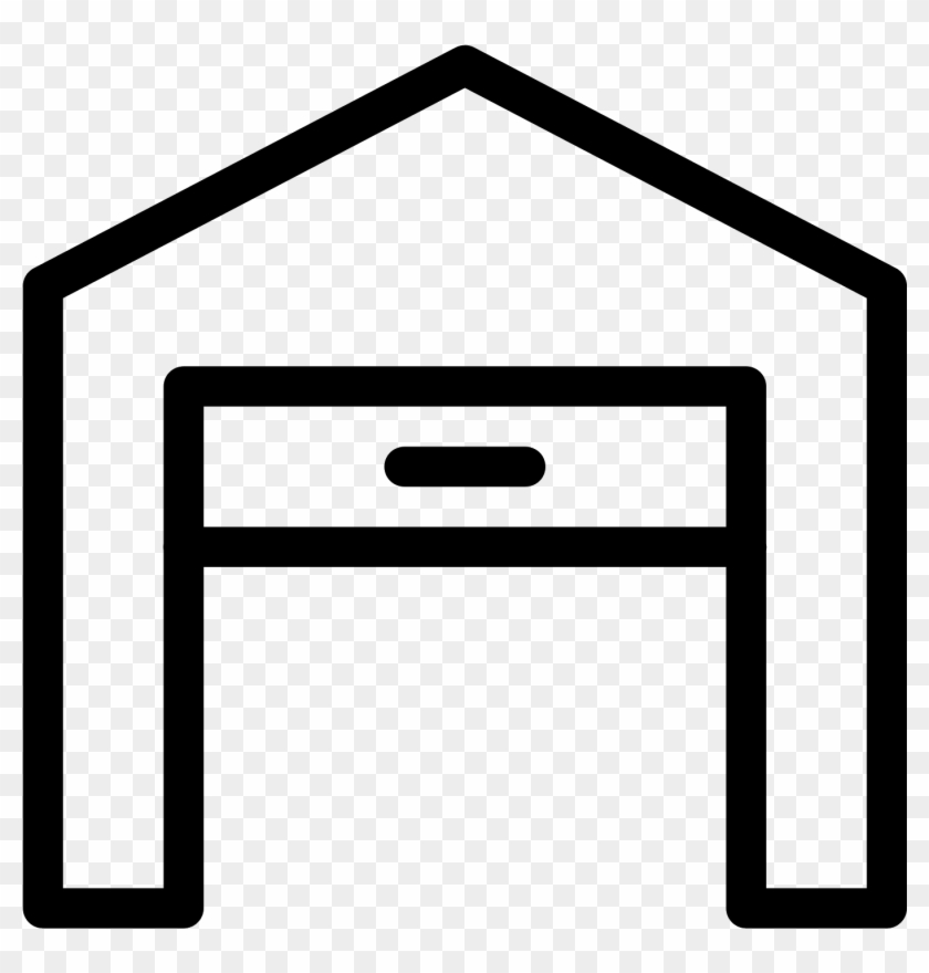 Warehouse Vector Depot Clipart Freeuse Stock - Garage Png #1470609