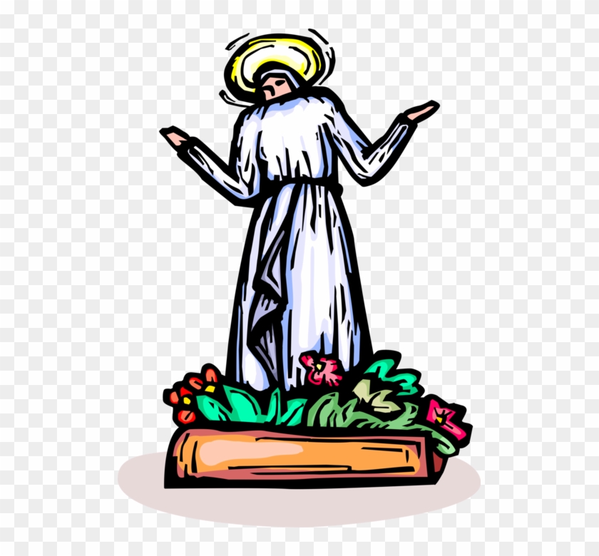 Vector Illustration Of Blessed Virgin Mary Mother Of - Vector Illustration Of Blessed Virgin Mary Mother Of #1470616
