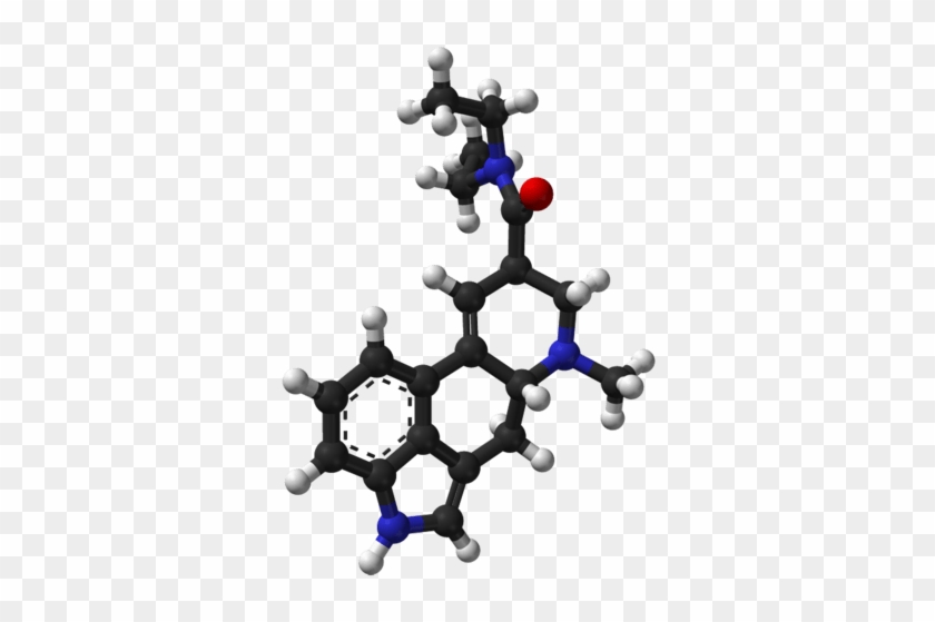 This Is What Really Happens To Your Brain When You're - Lsd Structure 3d #1471709