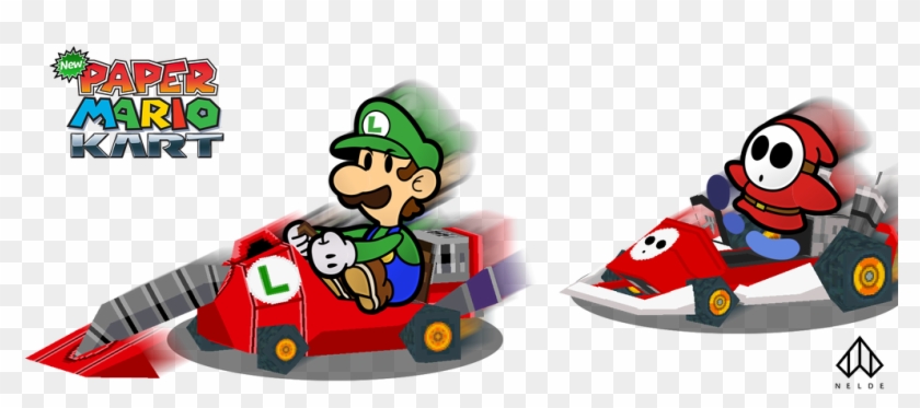 New Paper Mario Kart - De Paper Mario Mr M #1472026