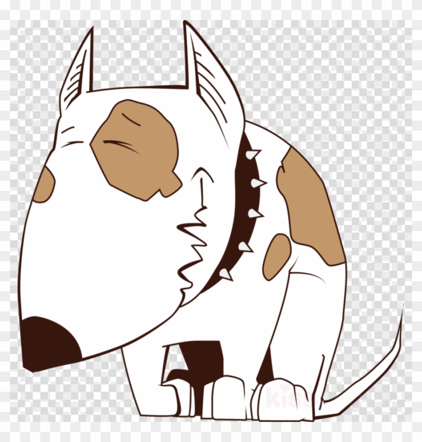 Собака Рисунок Png Clipart Miniature Bull Terrier Puppy - Dog Wall Mural - Talking To The Bird #1473007