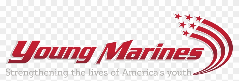 Logo Primary Blend Tag Png, Young Marines With Swoosh - Happy Birthday Young Marines #1473121