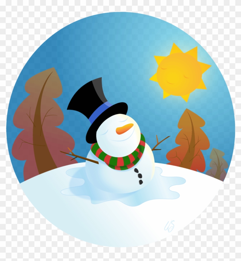 Snowman And The Sun #1473542