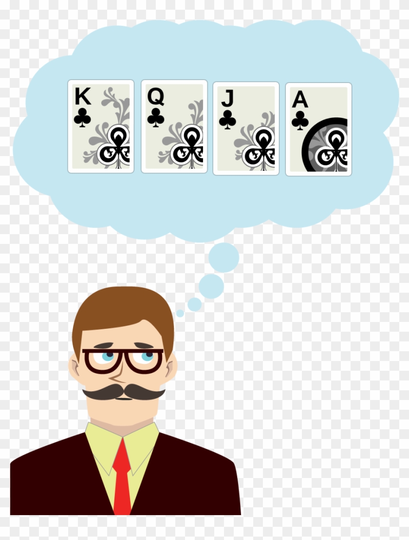 Getting Familiar With The Math Of Poker - Cartoon #1473780