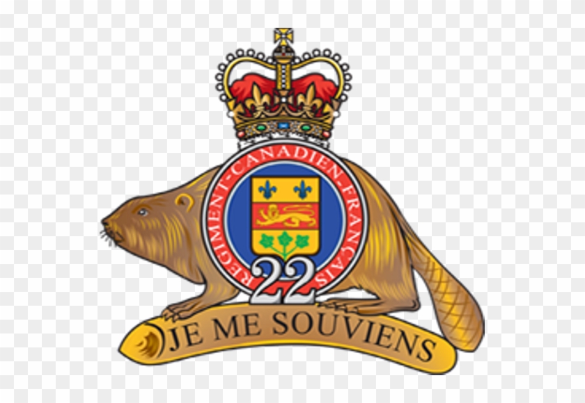 Cap Badge Of The Royal 22nd Régiment - Cap Badge Of The Royal 22nd Régiment #1474052