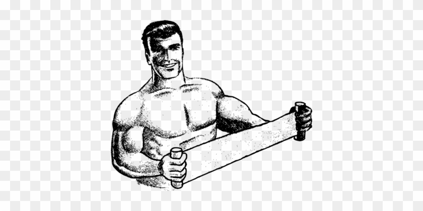 Drawing Cartoon Computer Icons Muscle Silhouette - Drawing Cartoon Computer Icons Muscle Silhouette #1474834