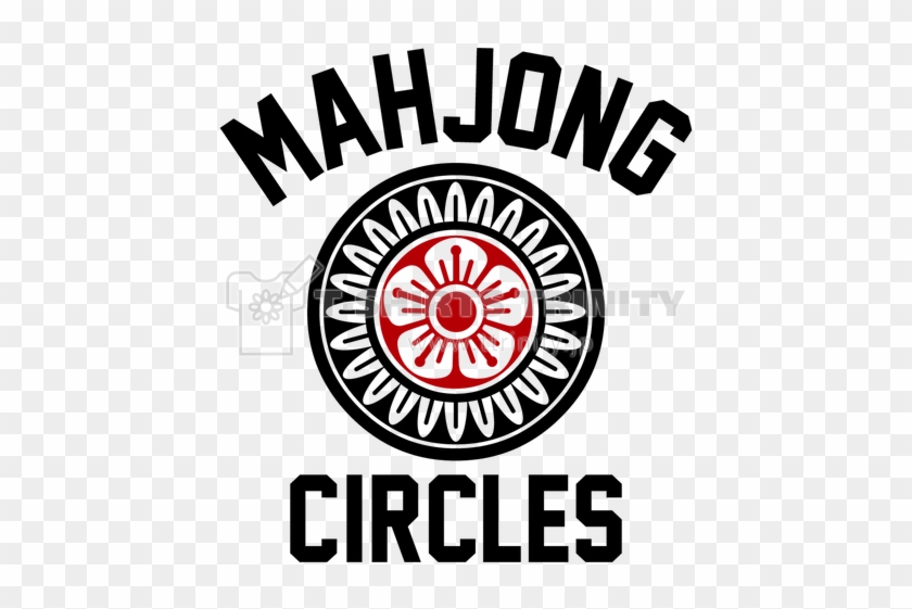 Mahjong Circles 麻雀牌 1筒 イーピン 黒ロゴ - Mahjong Circles 麻雀牌 1筒 イーピン 黒ロゴ #1474974