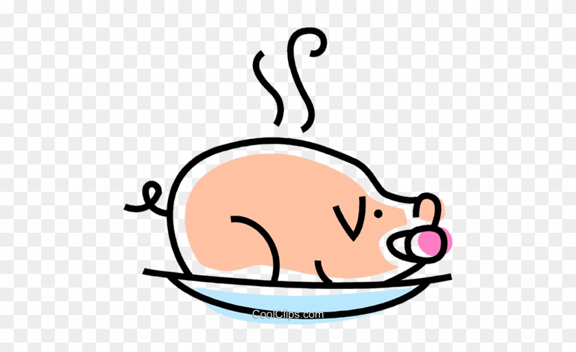Pork Royalty Free Vector Clip Art Illustration - Pork Royalty Free Vector Clip Art Illustration #1475239