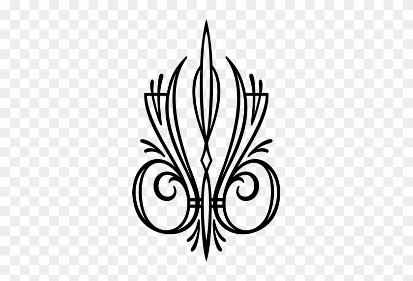 Western Style Pinstripe Decal - Western Style Pinstripe Decal #1475603