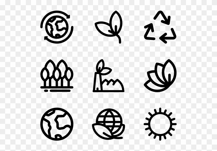 Environment Vector Black - Environment Vector Black #1475859