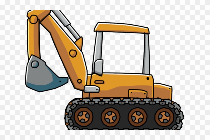Simple Clipart Excavator - Simple Clipart Excavator #1475985