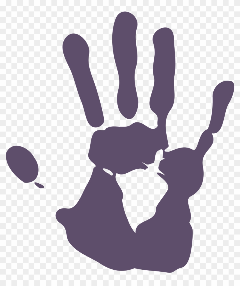 Handprint Clipart Palm Print - Handprint Clipart Palm Print #1476698