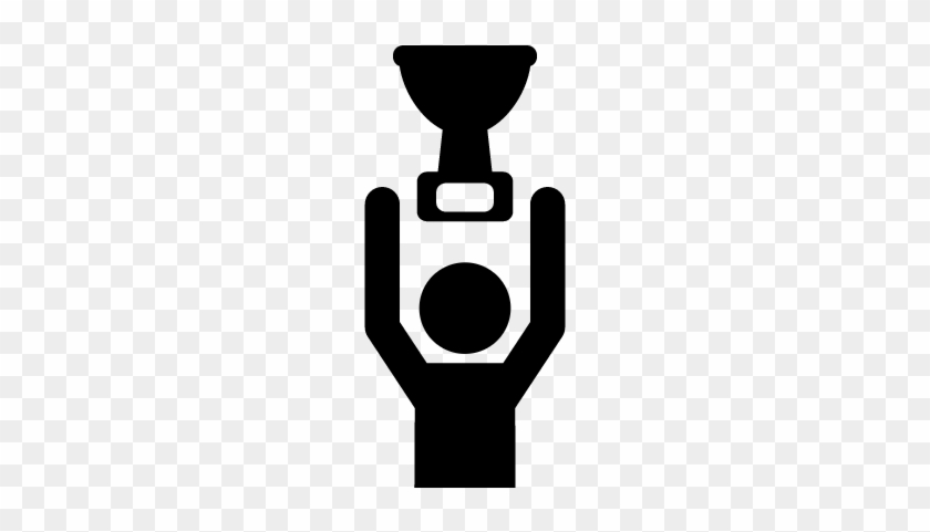 Game Winner With Trophy Vector - Game Winner With Trophy Vector #1477774