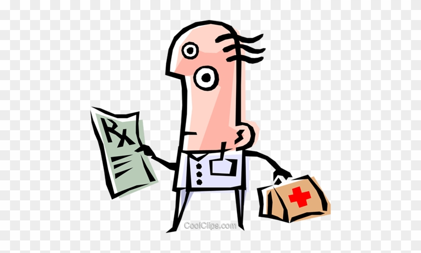 Cool Doctor Royalty Free Vector Clip Art Illustration - Cool Doctor Royalty Free Vector Clip Art Illustration #1477823