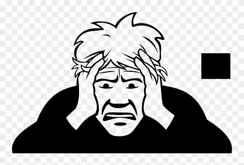 Worried Clipart - Worried Clipart #1478655